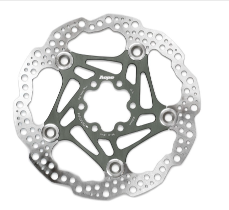 Hope Floating Disc - 180mm 6 Bolt-Float- Smoke