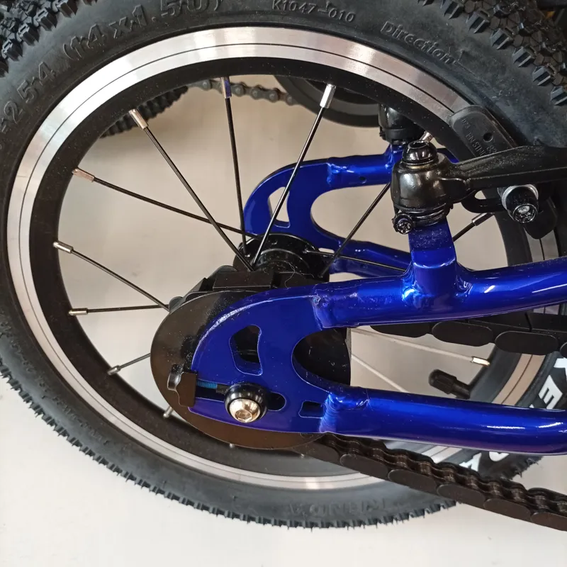 Frog 38 Kids First Pedal Bike in Electric Blue Ex Display-2