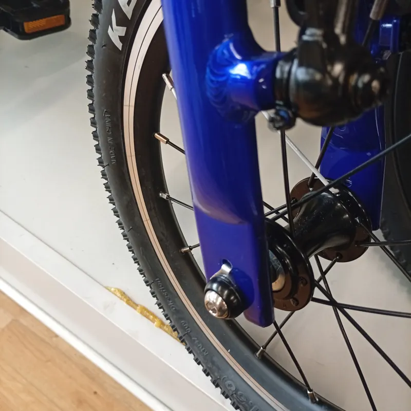Frog 38 Kids First Pedal Bike in Electric Blue Ex Display-4