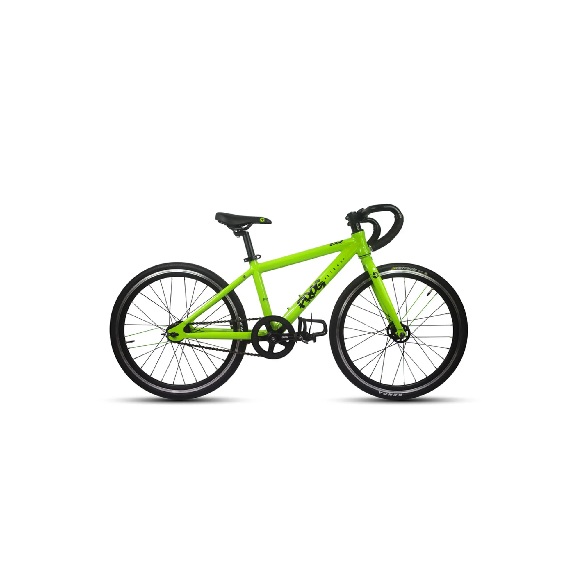 Frog Childrens Track Bike 58cm Green - Main Image