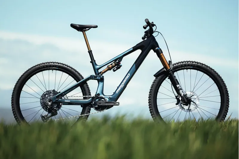 Megamo Reason AL 03 AXS Electric Mountain Bike Storm Blue-5