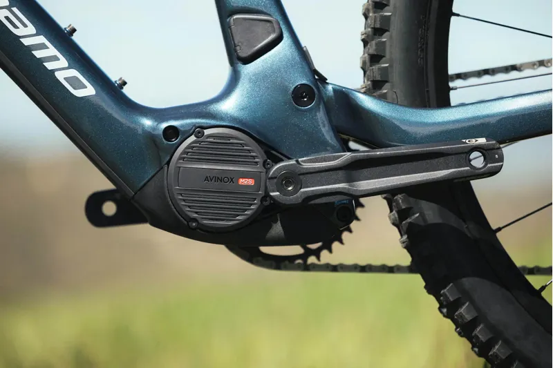 Megamo Reason AL 03 AXS Electric Mountain Bike Storm Blue-2