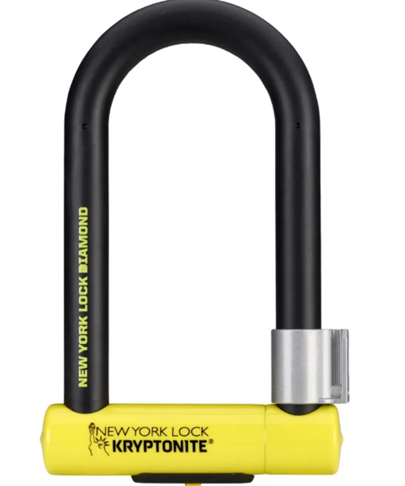 Kryptonite New York Lock Diamond Black and Yellow standard
