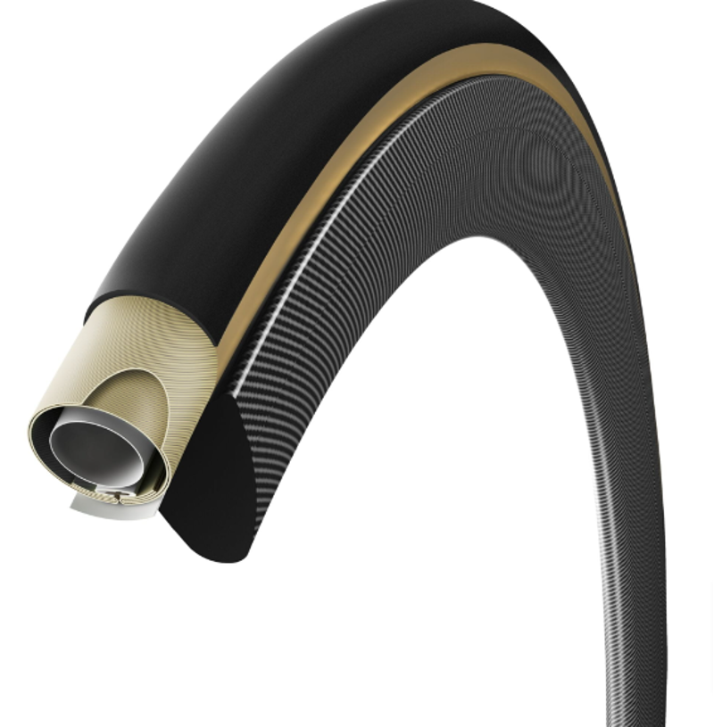 Vittoria Pista Oro TPU Tubeless Ready Tyre in Black and Tan -4