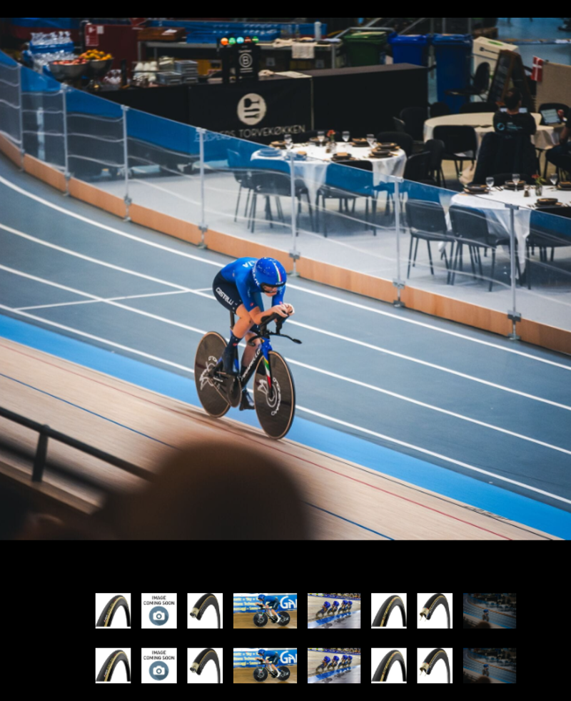 Vittoria Pista Oro Tubular Tyre in Black and Tan-2