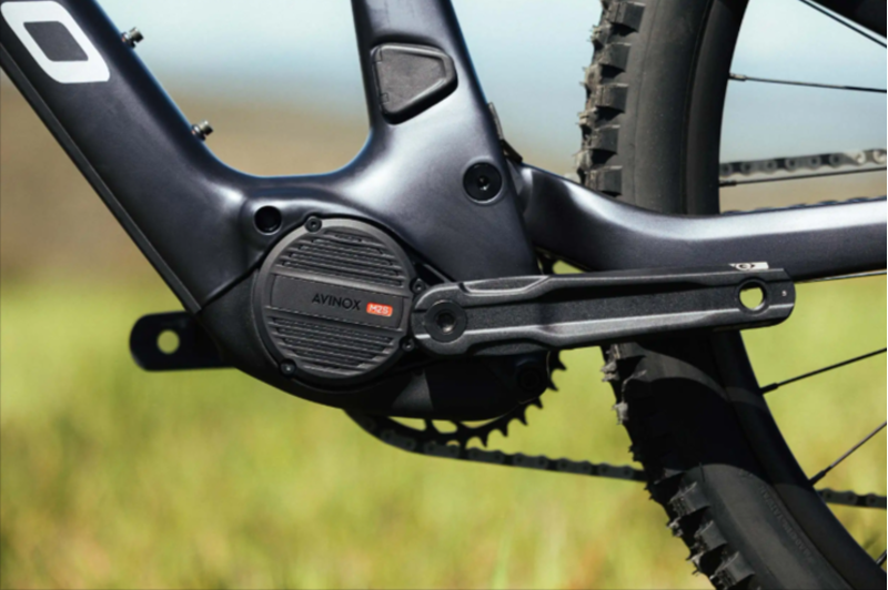 Megamo Reason AL 07 Avinox Electric Mountain Bike in Black-1
