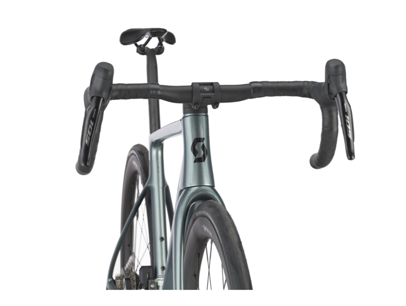 Scott Addict RC 30 Road Bike In Whale Grey-4