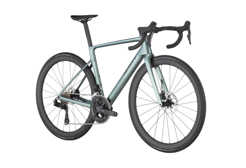 Scott Addict RC 30 Road Bike In Whale Grey-1