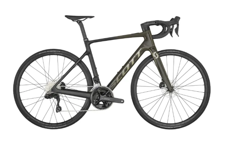 Scott Addict eRide 20 Electric Road Bike in Yellow