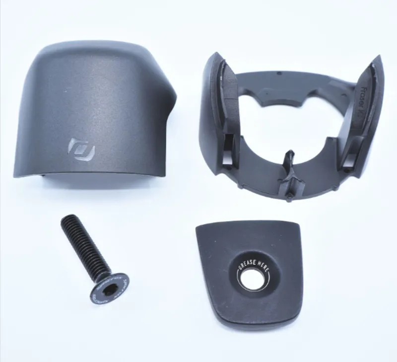 Syncros Fraser iC SL Stem Spacer and Top Cap Combo 2022 in Black 