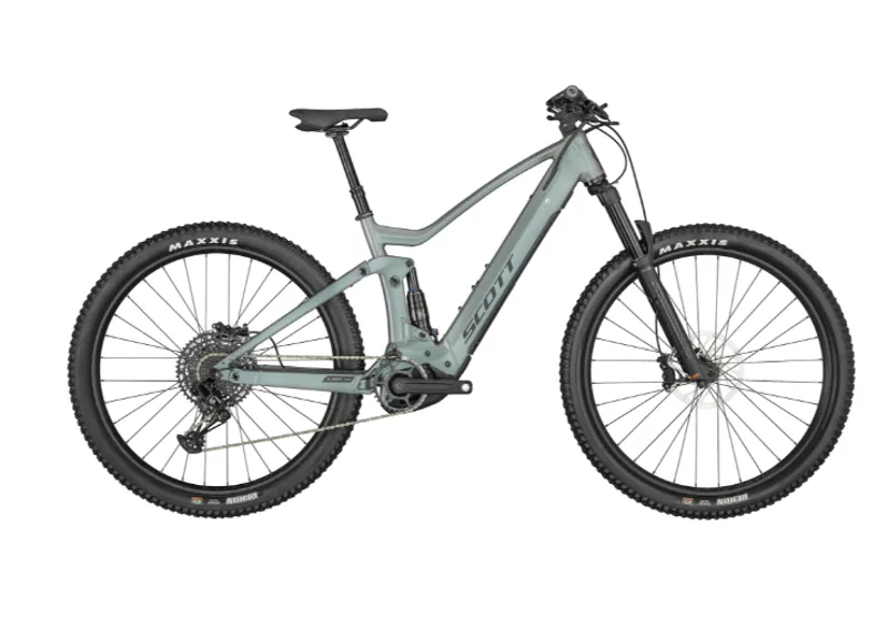 SCOTT Strike e-RIDE Bike 930 in Prism Grey Green