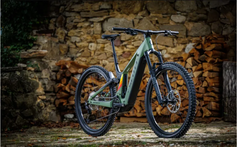 Scott Patron ST 910 E-Mountain Bike In Loden Green-1