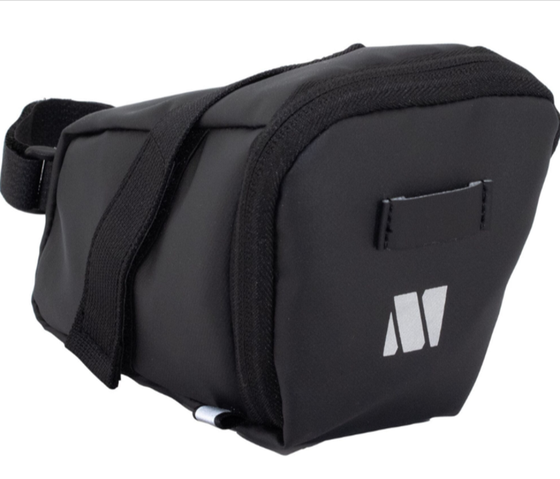 M Part 1L Saddle Bag in Black Large 