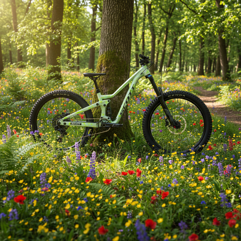 Scott Ransom 400 Kid Mountain Bike in Beryl Green-1