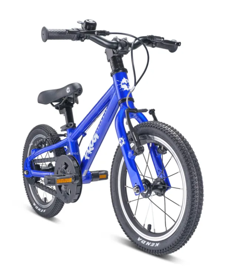 Frog 38 Kids First Pedal Bike in Electric Blue Ex Display-1