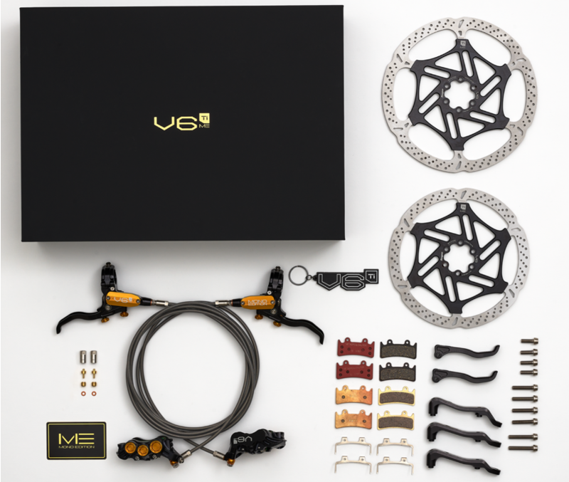 Hope EVO V6Ti Brakes - Mono Edition Set - 220/220mm