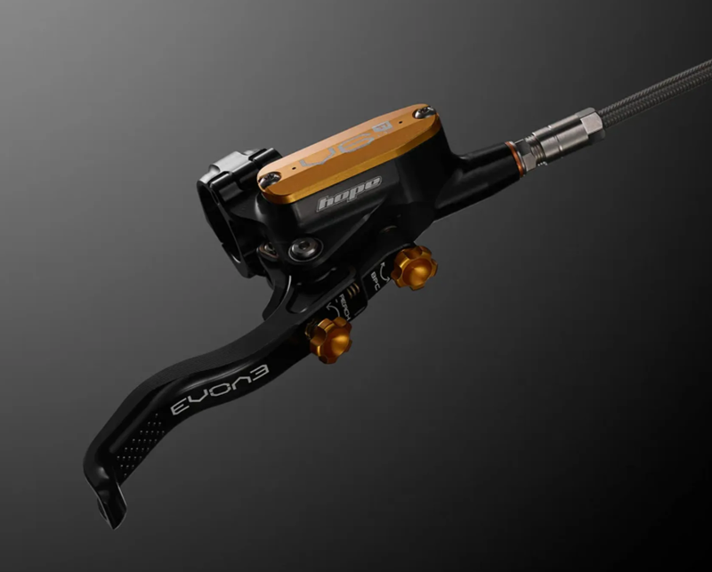 Hope EVO V6Ti Brakes - Mono Edition Set - 220/220mm  Braided -5