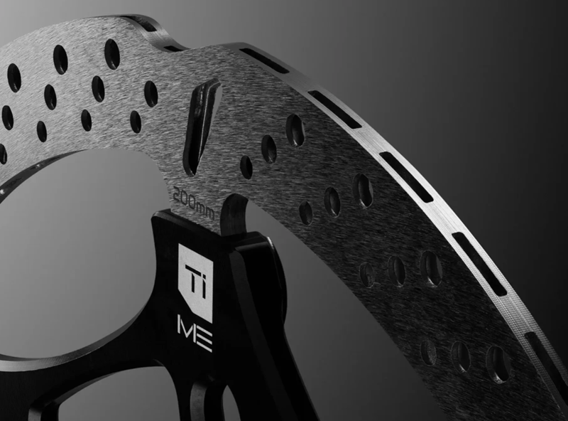 Hope EVO V6Ti Brakes - Mono Edition Set - 220/220mm  Braided -3