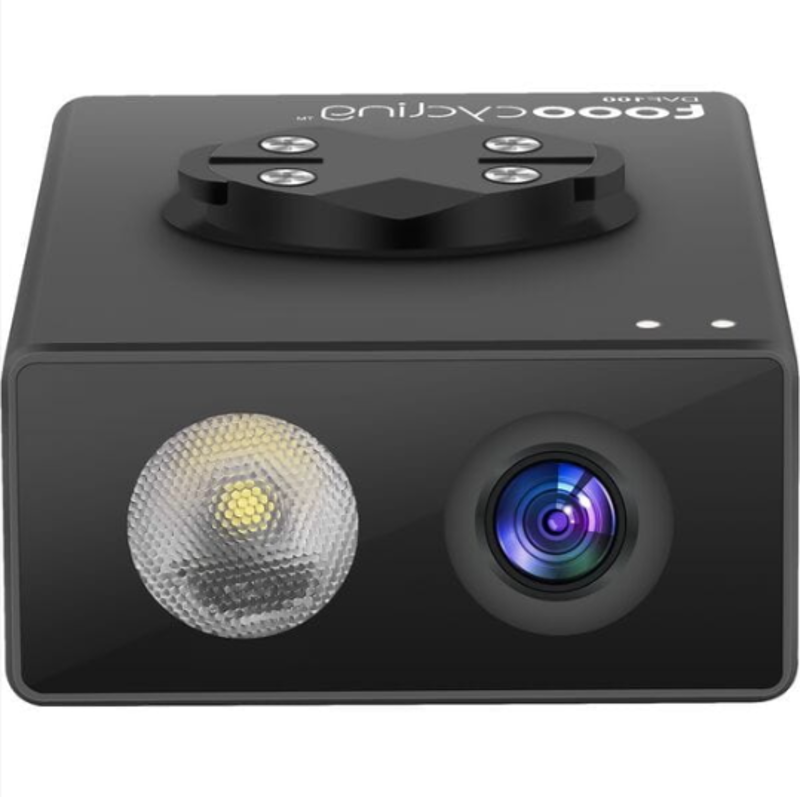 Tooo Cycling Front Camera and Light DVF100 Black one size-1