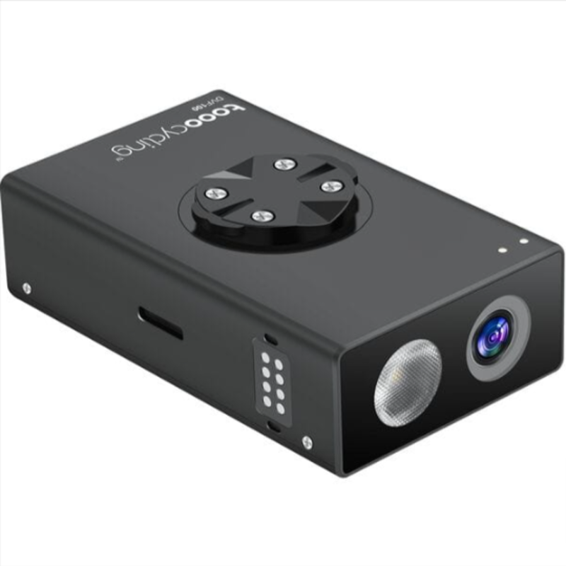 Tooo Cycling Front Camera and Light DVF100 Black one size-2