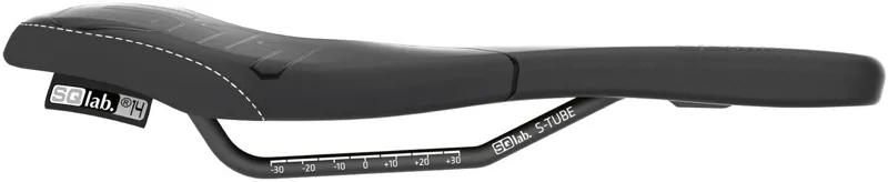 Sqlab Saddle 611 Ergowave S-Tube in Black -1
