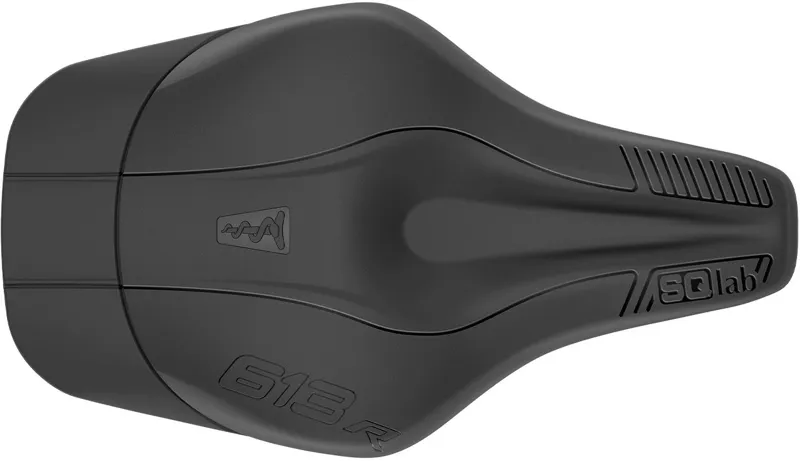 Sqlab Saddle 613 R Ergowave S-Tube in Black 
