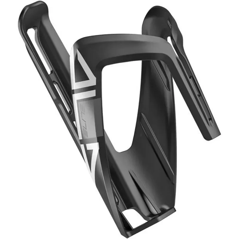 Elite Ala Bottle Cage Black and Elite Bottle in Orange 550ml x2 Bundle Product -2