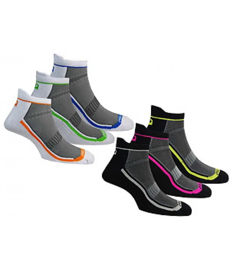 Polaris CoolMax Cycling Socks - 3 Pack-White