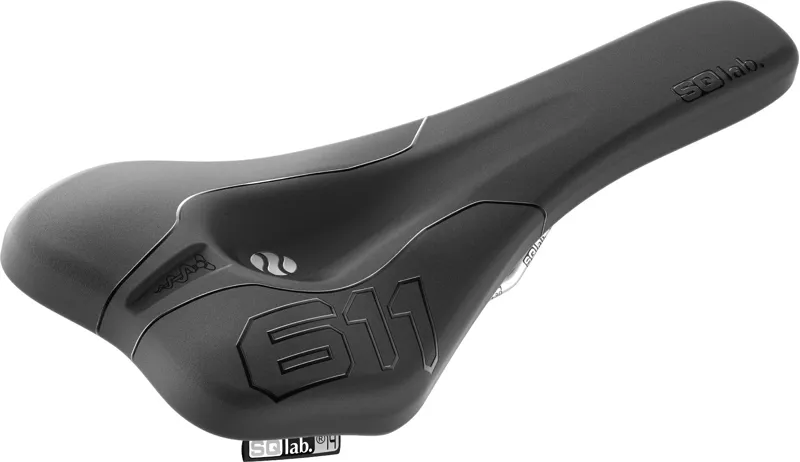 Sqlab Saddle 611 Ergowave Crmo in Black -6