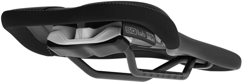 Sqlab Saddle 611 Ergowave Active 2.1 S-Tube in Black 