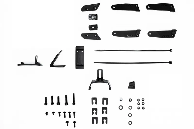 Acid Mudguard Set 65 27.5 Inch Black 65mm-1