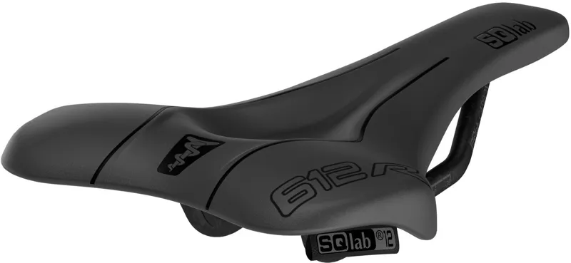 Sqlab Saddle 612 Ergowave R Carbon Rail in Black -1