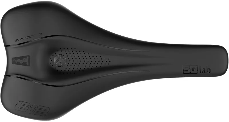 Sqlab Saddle 612 Ergowave Active 2.1 S-Tube in Black -2