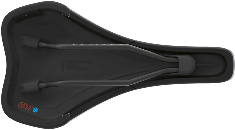 Sqlab Saddle 611 Ergowave S-Tube in Black 