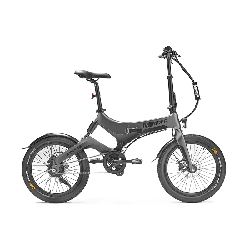 MiRider 20 folding e-bike finished in Onyx Grey