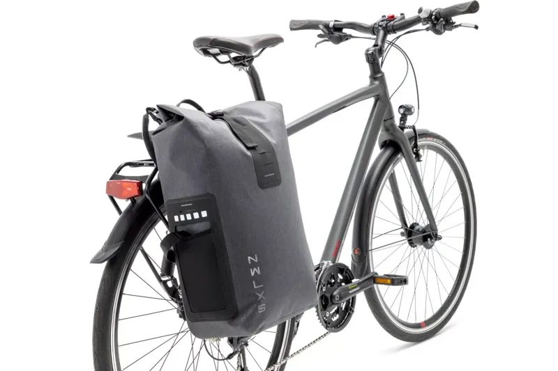 New Looxs Varo Waterproof Single Pannier/Laptop Bag in Grey-2