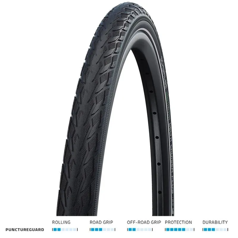 Schwalbe Delta Cruiser KG 26x1 3/ 8 Black 26x1 3/8