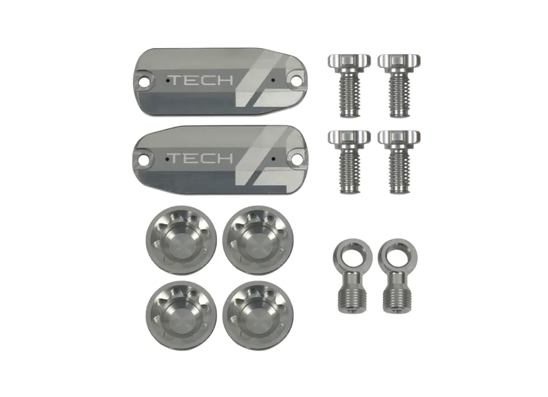 Tech 4 v4 Brake Custom Kit - Pair - Silver