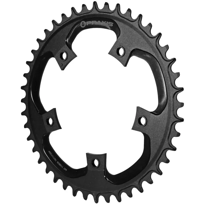 Praxis - E-Ring - 110 BCD NW 1x Direct Threaded Black 4