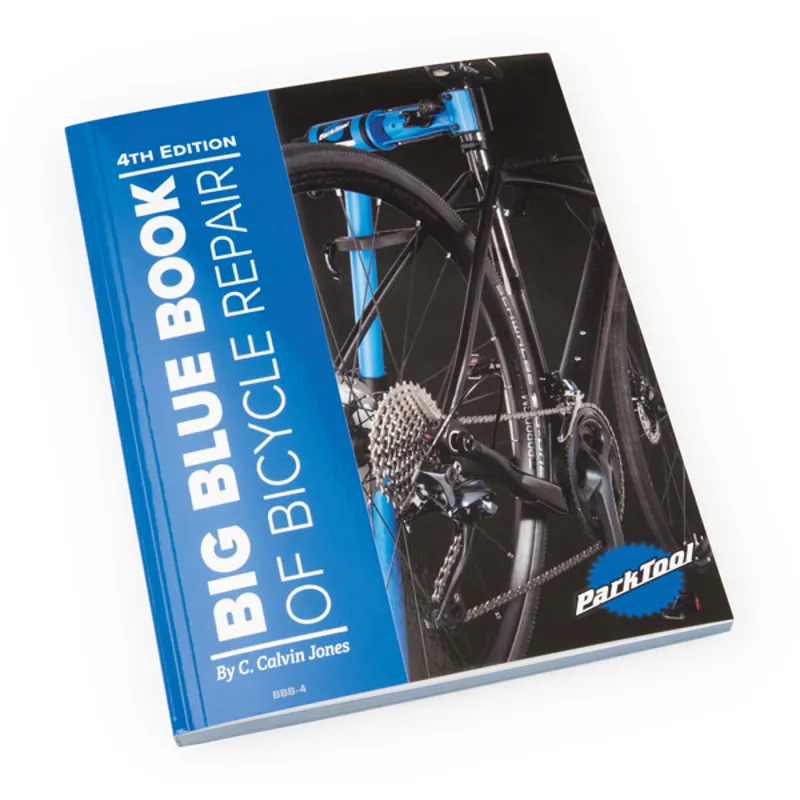 Park Tool BBB-4 Big Blue Book Of Bicycle Repair 4th Ed Book in Blue