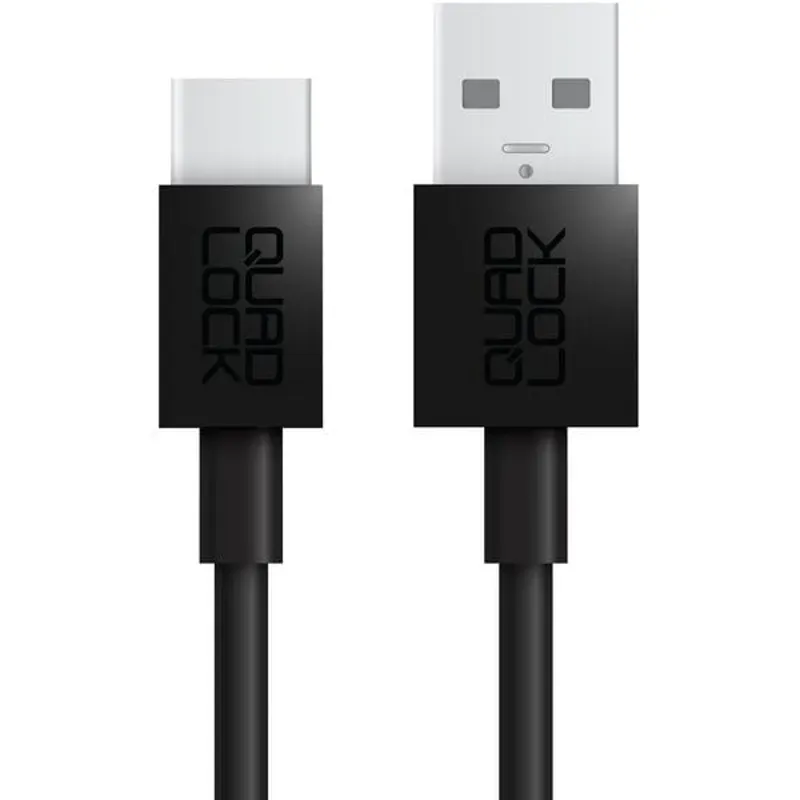 Quad Lock 1.5m USB-A to USB-C Cable in Black