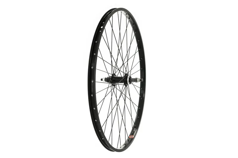 Tru-Build Wheels 26 Inch Rear Wheel Mtb Screw On Nut Black 26inch