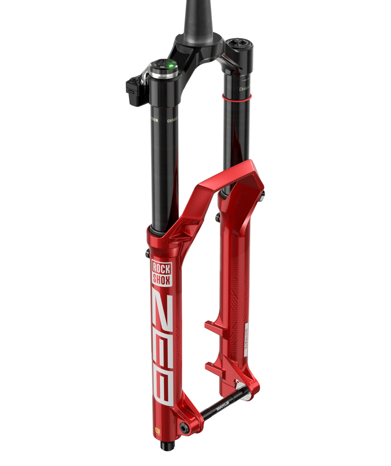 Rock Shox ZEB Ultimate 15x110mm 29-inch 170mm Flight Attendant Fork in Red