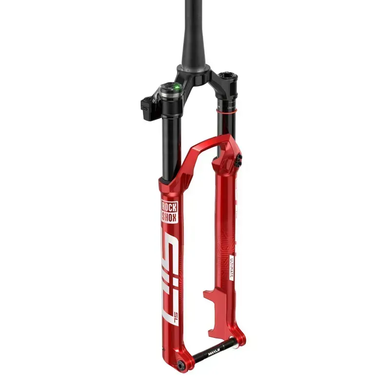 RockShox Fork Sid Sl Ultimate Flight Attendant Race Day: ELECTRIC RED 100mm