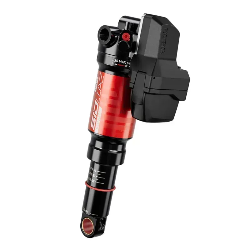 RockShox SIDluxe Ultimate Flight Attendant Rear Shock in Red