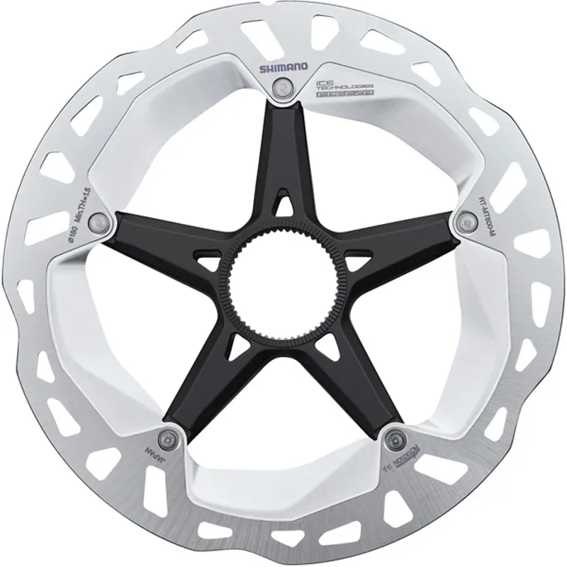 Shimano Deore RT-MT800 disc rotor with external lockring Ice Tech FREEZA - Silver - Alloy
