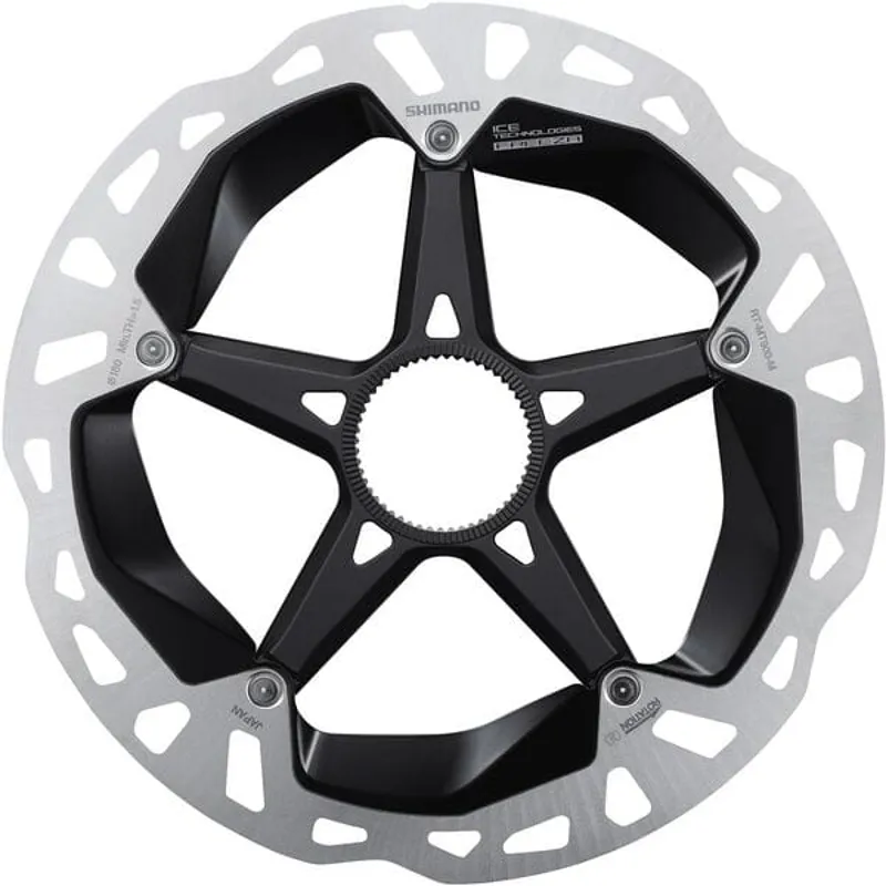 Shimano RT-MT900 disc rotor with external lockring Ice Tech FREEZA-1