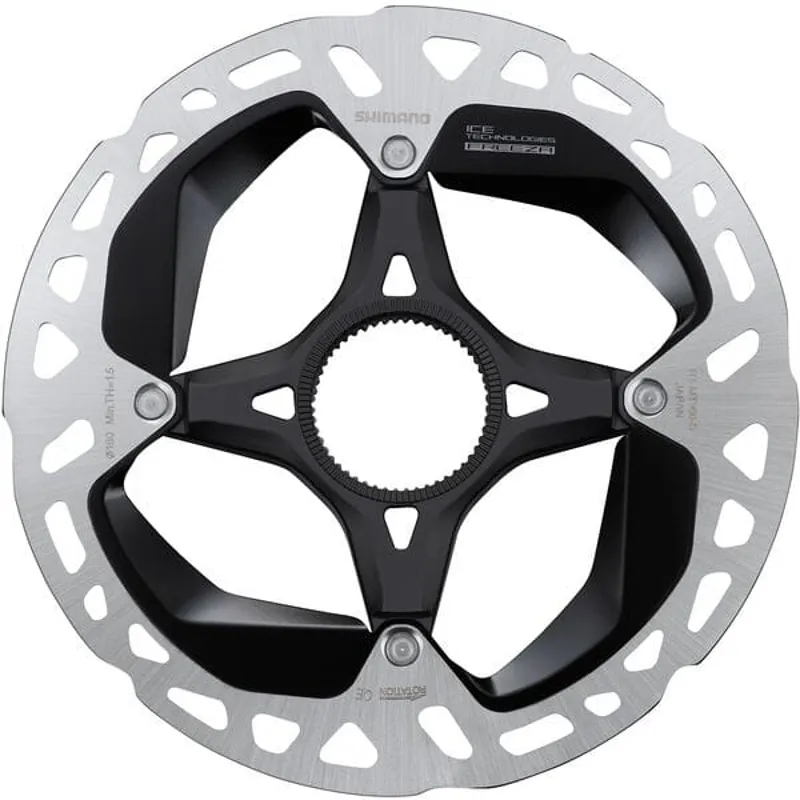 Shimano RT-MT900 disc rotor with external lockring Ice Tech FREEZA-2
