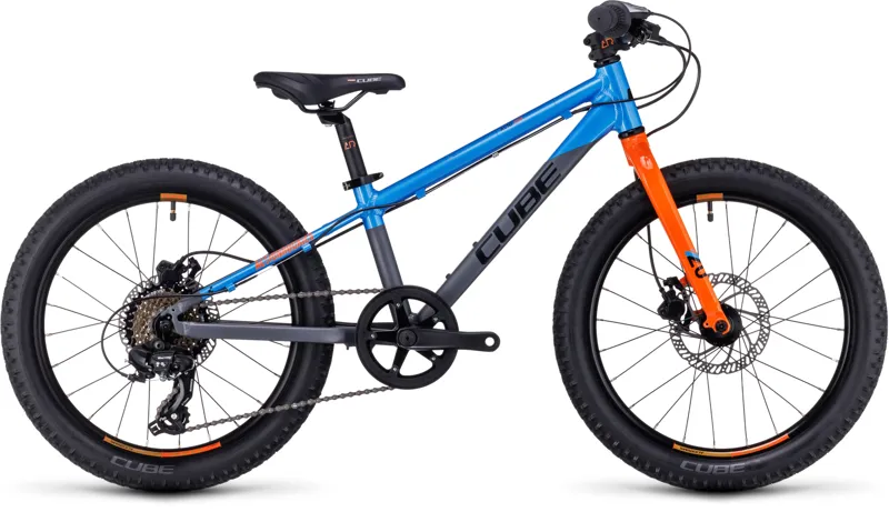 Cube Acid 200 Disc Children's Bike in Blue/Coral