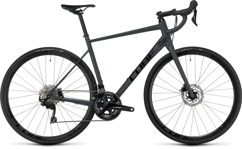 Cube Attain SLX Road Bike in Grey/Black